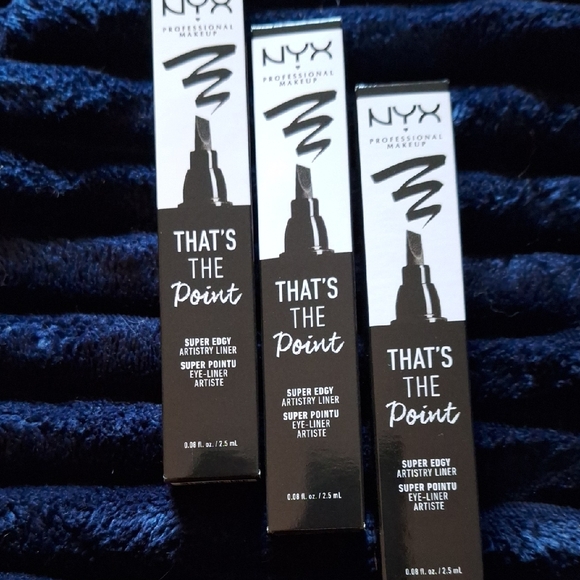 BOGO!! NYX Precision Black Eyeliner. BUY 1 SET, GET 2ND SET FREE! - Picture 1 of 2